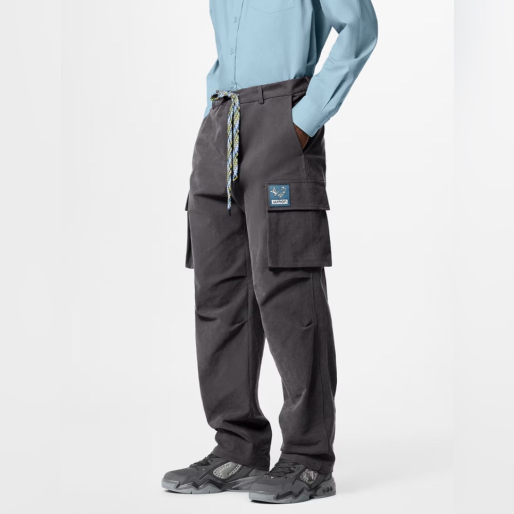 EUC Louis Vuitton Relaxed Cargo Pant in Grey - Picture 3 of 17